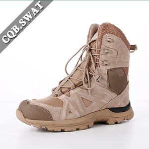 Botas de combate táctico británico calzado de moda hasta el tobillo con cierre de cordones y suela Vibram para Patrol - Product Image 2