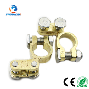 2 Chiếc Nhôm Tích Cực & Tiêu Cực Xe Pin Thiết Bị Đầu Cuối Kẹp Clip - Product Image 4