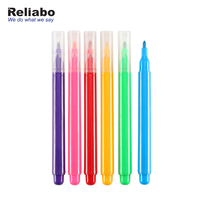 Stylo magique pour enfants, Mini porte-clés et surligneur, multicolores, papeterie scolaire