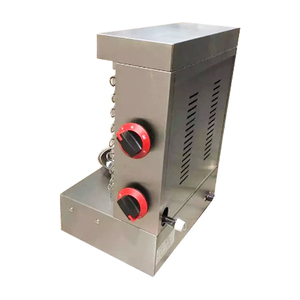 Máquina comercial de shawarma de gas LPG de 2 cabezales, de la marca - Product Image 2