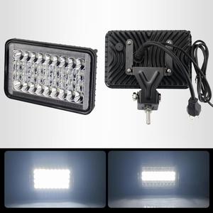 Vuông Điện cao Đèn Xe Tải Đa Màu Sắc Thay Đổi 5 inch 4x6 <span class=keywords><strong>Led</strong></span> Đèn Pha RGB - Product Image 2