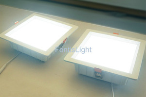 Carcasa de aluminio 25 w empotrada de alta potencia llevó el downlight cuadrado - Product Image 3