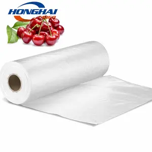 HDPE Cấp Thực Phẩm Nhựa Phẳng Bao Bì Thực Phẩm Túi Trên Cuộn Cho Trái Cây Và Rau Quả