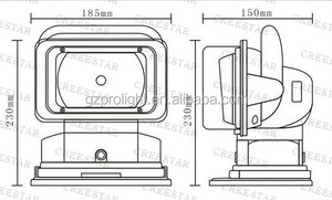 50W dẫn ánh sáng làm việc từ xa từ 25 năm nhà sản xuất tại Trung Quốc _ xt2009led - Product Image 6