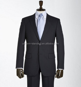 Respectueux de l'environnement élégant haut de gamme personnalisé hommes Slim Fit formel affaires grande taille costumes pour hommes à double boutonnage - Product Image 3