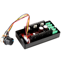 Régulateur de tension 2000W 40a 9-50V DC contrôleur de vitesse de moteur PWM RC ventilateur contrôleur de moteur régulateur interrupteur de contrôle de puissance