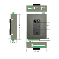 2 RS485 RTU modbus/TCP modbus/O el módulo con 256 de entrada Digital