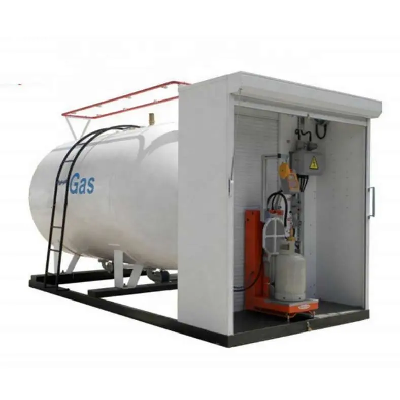 portable mini LPG gas cooking gas plant Petroleum station filling machine