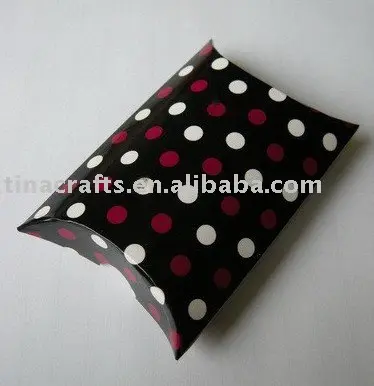 Pillow shape Paper gift box