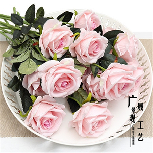 50 centimetri Rose <span class=keywords><strong>Piante</strong></span> Artificiali per la Decorazione <span class=keywords><strong>di</strong></span> le Case <span class=keywords><strong>di</strong></span> Mettere i Fiori in Vasi <span class=keywords><strong>di</strong></span> Plastica - Product Image 2