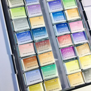 Usine Offre Spéciale Professionnel 48 Solider Aquarelle Peinture Ensemble Multicolore peintures - Product Image 6