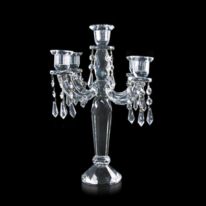 Hermoso cristal candelabros para sala <span class=keywords><strong>de</strong></span> fiesta boda decorar <span class=keywords><strong>la</strong></span> Navidad - Product Image 2