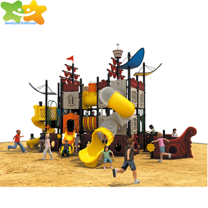 Mầm Non Chất Lượng Tốt Trẻ Em Ngoài Trời Tàu Cướp Biển <span class=keywords><strong>Kates</strong></span> Sân Chơi - Product Image 3