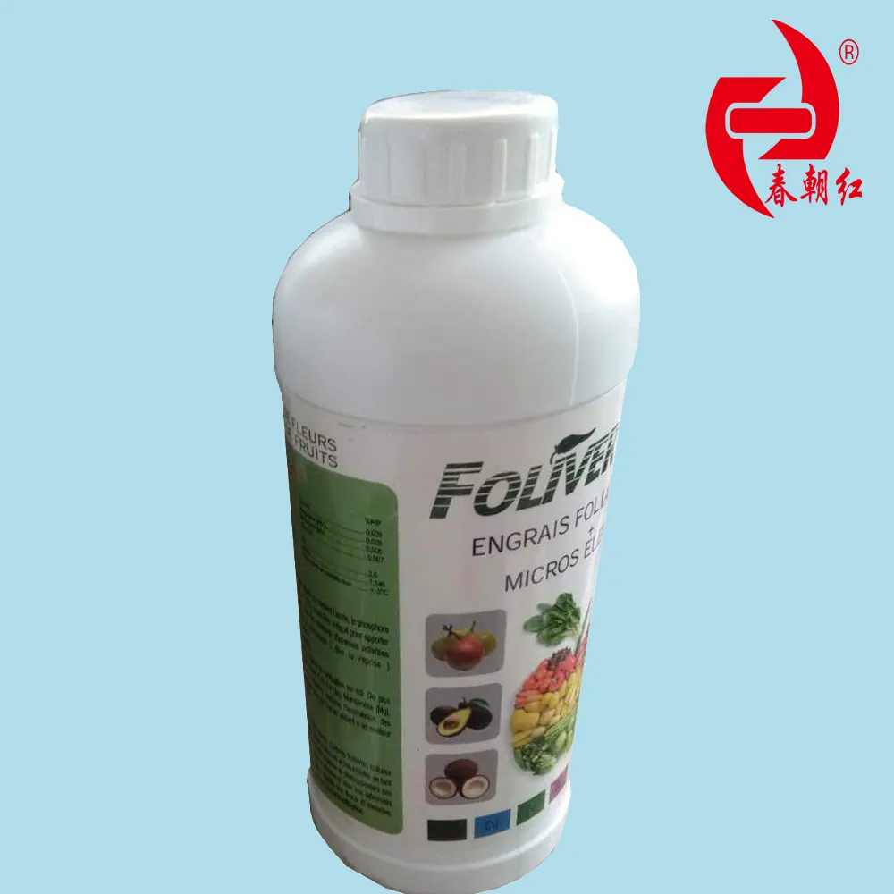 Agro nitrogen liquid fertilizer NPK 8-8-6 in 1L bottle