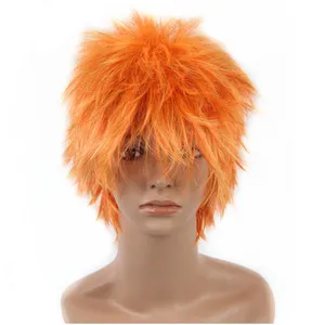 Short orange Bleach Hollow Kurosaki Ichigo Cosplay Wig