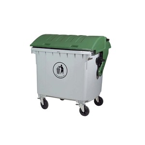Contenedor de <span class=keywords><strong>Basura</strong></span> de 660 <span class=keywords><strong>Litros</strong></span>, Cumple con la Norma EN840, Fabricado en HDPE - Product Image 6