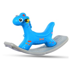Cavallo a Dondolo Colorato <span class=keywords><strong>con</strong></span> Ruote per Bambini - Product Image 2