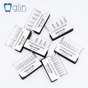 Đầu mài kim cương Glin <span class=keywords><strong>FG</strong></span> dùng trong nha khoa, dụng cụ đánh bóng cho nha sĩ - Product Image 1