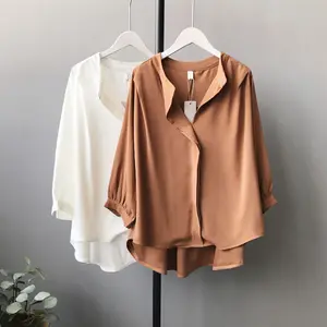 Hot Koop Tops Lange Dames Blouse En T-shirt Ontwerpen Voor Vrouwen