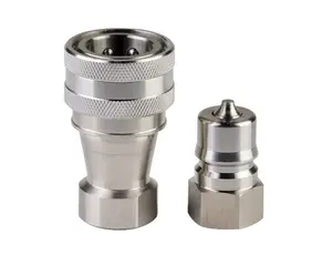 Hydraulic Coupling KZF Stainless Steel Hydraulic Quick Couplings