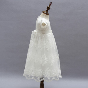 Vestido de <span class=keywords><strong>bautizo</strong></span> Formal hecho a mano <span class=keywords><strong>para</strong></span> niños, <span class=keywords><strong>para</strong></span> recién nacidos, bautismo, cumpleaños, con gorro - Product Image 5