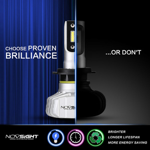 Novsight Seúl Y1919 led faro 6500 k color blanco 10000LM 72 W H4 Led faro A500-N15 - Product Image 4