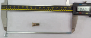 155*4มิลลิเมตรรถจักรยานยนต์ล้อโครเมี่ยม<span class=keywords><strong>ซี่</strong></span>และหัวนม - Product Image 5