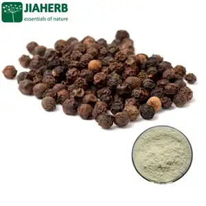 JIAHERB 18 Yıl 6 Fabrikaları Teklif % 100% Saf Doğal Bitki Özü karabiber Özü Piper nigrum 50% Piperine (HPLC)