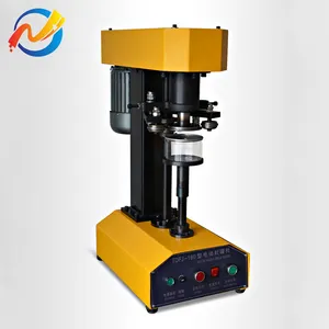 TDFJ-160 seamer-machine Semi-automatic seamer aluminum beer tin can sealer sealing machine for canning