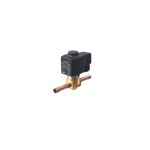 Modelo HVH tipo pistón válvula solenoide para refrigeración y aire acondicionado, refrigeración mini válvulas, válvula solenoide micro