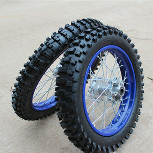 Neumático <span class=keywords><strong>Pit</strong></span> <span class=keywords><strong>Bike</strong></span> de 17 pulgadas 70/100-17 Neumático delantero de moto de cross de nueva condición con tubo interior y carcasa de neumático - Product Image 5