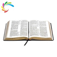 Impression de livres de la Sainte Bible personnalisés à couverture souple, prix bas, vente chaude