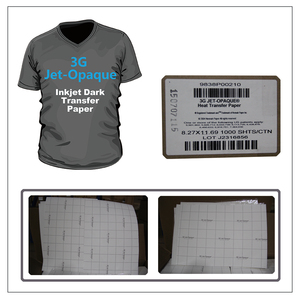 Papel de Transferencia Térmica Yesion <span class=keywords><strong>3G</strong></span> JET-<span class=keywords><strong>OPAQUE</strong></span> (9838P0), Tamaños A4 y A3 Disponibles - Product Image 3