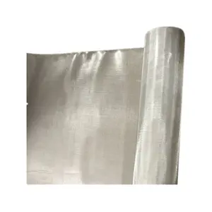 Silver Wire Mesh 60 100 200 Mesh Plain Weave Pure Silver 99.99% Sterling Ag Gauze Screen Silver Wire Mesh