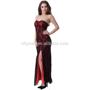 R7147-2 vestido <span class=keywords><strong>de</strong></span> noche largo elegante maxi hombro fuera ohyeah moda - Product Image 2