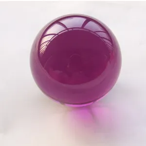 ลูกบอลอะคริลิกเส้นผ่านศูนย์กลาง76มม.,ลูกบอลอะคริลิกสีม่วงโปร่งแสงและสีม่วงอ่อนลูกแก้วสีม่วงทึบทรงกลม