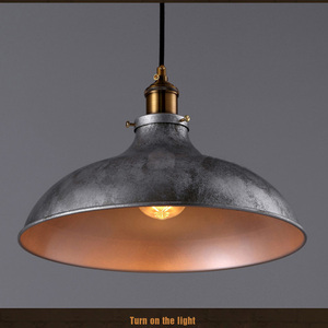 Lampe suspendue vintage de style industriel, forme de soucoupe volante, fabrication professionnelle <span class=keywords><strong>en</strong></span> Chine - Product Image 6