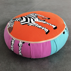 Coussin de Yoga en coton biologique personnalisé, de haute <span class=keywords><strong>qualité</strong></span>, remplissage confortable en sarrasin, oreiller, pour la méditation, le Yoga - Product Image 5