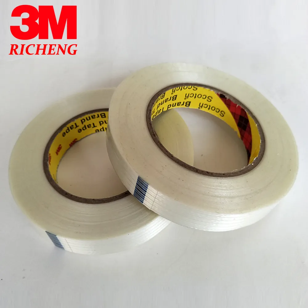 3M #8915 Zelfklevende Filament Tape Polypropyleen Met Glas Garen Filamenten