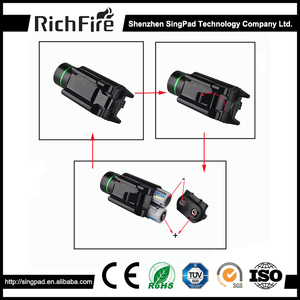 RichFire led led לפיד טקטי אדום פנס ירוק אדום לייזר משולב - Product Image 3