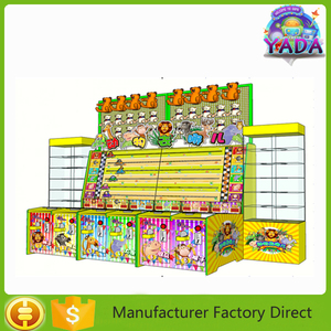 Nuevo diseño zoo carnaval nivel paso de la máquina de juego de carreras con premio contador - Product Image 1