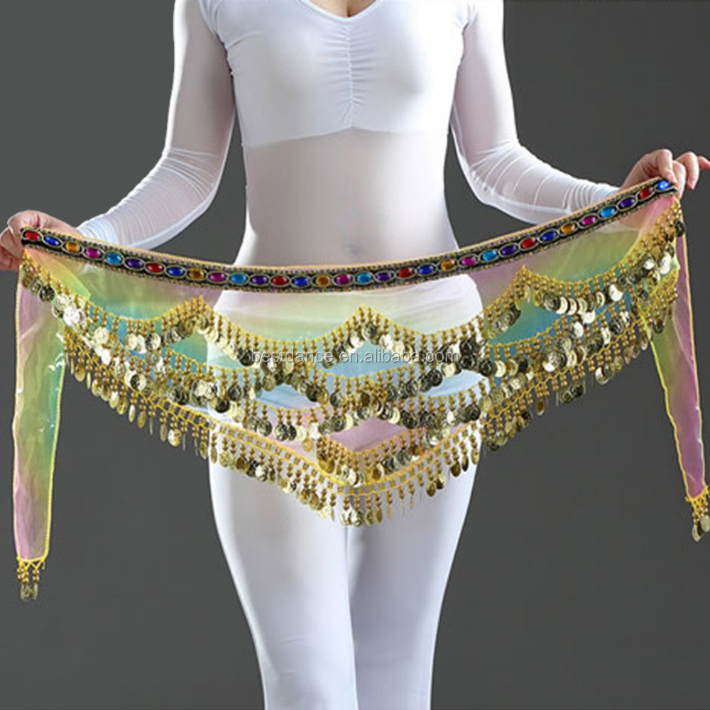 Ceinture De Danse Du Ventre Tribale - Neuve Sans étiquettes, Multicolore, écharpe De Hanche