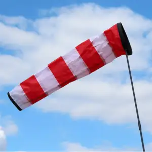 उच्च गुणवत्ता झंडा windsock सुंदर इंद्रधनुष मौसम फलक