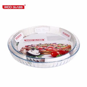 Plato de vidrio resistente al calor para hornear, sartén para <span class=keywords><strong>Pizza</strong></span> - Product Image 6