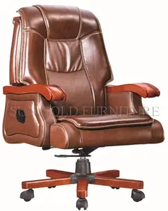 Новый вращающийся офисный стул с Откидывающейся Крышкой, кожаный стул руководителя (SZ-OCE167)