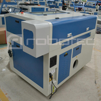 Machine de découpe et de gravure laser CO2 refroidie à l'eau Robotec pour protecteurs d'écran de téléphone portable, bois, papier - Prend en charge DXF/DST/LAS