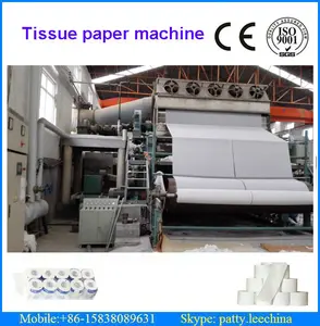Petit modèle 1575mm 3-5 tp/d machine à papier tissu usine de fabrication en chine