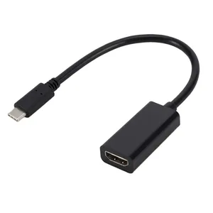 Erkek kadın USB C HDMI tipi C HDMI adaptörü dönüştürücü