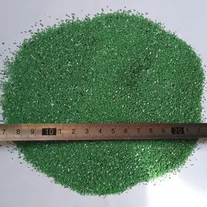 Areia de sílica 99.99% colorida de areia para revestimento de piso epóxi e produção de vidro