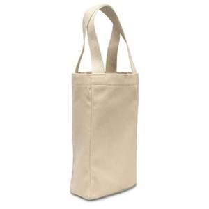 Fabrication en gros, personnalisation acceptée, logo personnalisé, sacs en toile de coton pour bouteilles de vin, OEM unique, avec logo imprimé personnalisé - Product Image 3
